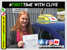 Passed with think driving school in May 2019 and left this 5 star review