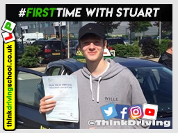 Passed with think driving school in June 2019 and left this 5 star review