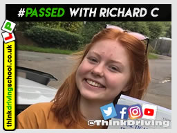 Passed with think driving school in June 2019 and left this 5 star review