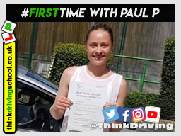 Passed with think driving school in June 2019 and left this 5 star review