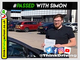 Passed with think driving school in July 2019 and left this 5 star review