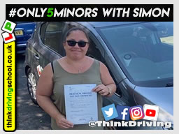 Passed with think driving school in July 2019 and left this 5 star review