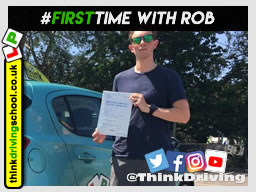 Passed with think driving school in July 2019 and left this 5 star review