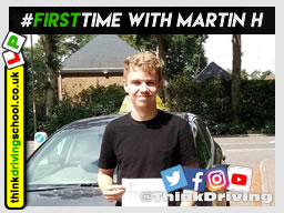Passed with think driving school in July 2019 and left this 5 star review