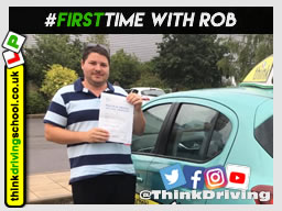 Passed with think driving school in July 2019 and left this 5 star review