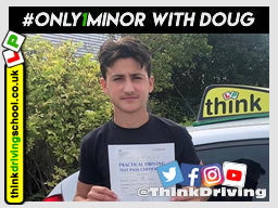 Passed with think driving school in August 2019 and left this 5 star review