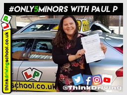 Passed with think driving school in August 2019 and left this 5 star review