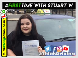 Passed with think driving school in September 2019 and left this 5 star review