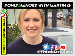 Passed with think driving school in September 2019 and left this 5 star review