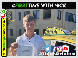 Passed with think driving school in September 2019 and left this 5 star review