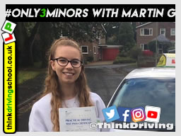 Passed with think driving school in September 2019 and left this 5 star review