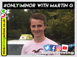 Passed with think driving school in September 2019 and left this 5 star review