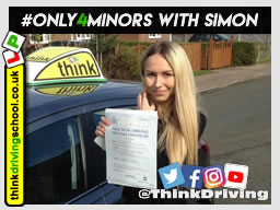 Passed with think driving school in October 2019 and left this 5 star review
