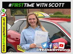 Passed with think driving school in October 2019 and left this 5 star review