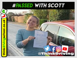 Passed with think driving school in October 2019 and left this 5 star review