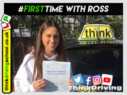 Passed with think driving school in October 2019 and left this 5 star review