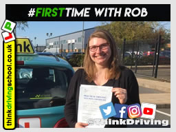 Passed with think driving school in October 2019 and left this 5 star review
