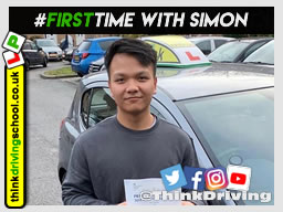 Passed with think driving school in November 2019 and left this 5 star review