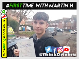 Passed with think driving school in December 2019 and left this 5 star review