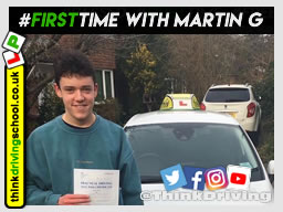 Passed with think driving school in December 2019 and left this 5 star review