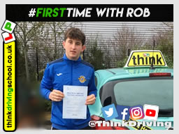 Passed with think driving school in December 2019 and left this 5 star review