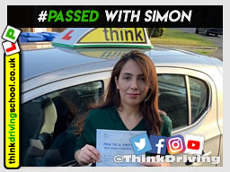 Passed with think driving school in December 2019 and left this 5 star review