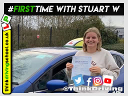 Passed with think driving school in December 2019 and left this 5 star review