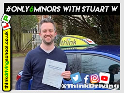 Passed with think driving school in December 2019 and left this 5 star review