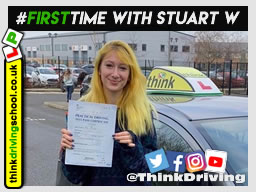 Passed with think driving school in January 2020 and left this 5 star review