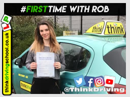 Passed with think driving school in January 2020 and left this 5 star review