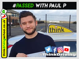 Passed with think driving school in February 2020 and left this 5 star review