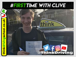 driving lessons Guildford Clive Tester think driving school