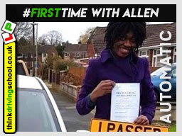 Passed with think driving school in February 2020 and left this 5 star review