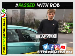 passed with rob evamy from bordon driving school