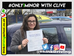 Passed with think driving school in March 2020 and left this 5 star review