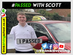 Passed with think driving school in March 2020 and left this 5 star review