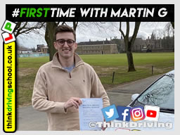 Passed with think driving school in March 2020 and left this 5 star review
