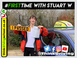 Passed with think driving school in March 2020 and left this 5 star review