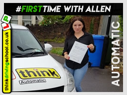 Passed with think driving school in March 2020 and left this 5 star review