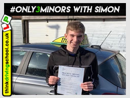 Passed with think driving school in March 2020 and left this 5 star review