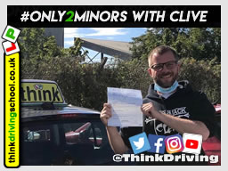 Passed with think driving school August 2020 and left this 5 star review