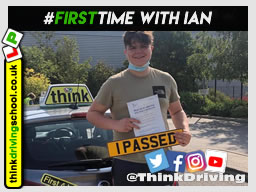 Passed with think driving school August 2020 and left this 5 star review