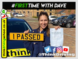 Passed with think driving school August 2020 and left this 5 star review