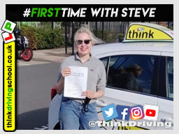 Passed with think driving school August 2020 and left this 5 star review