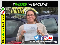 Passed with think driving school September 2020 and left this 5 star review