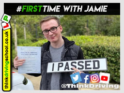 Passed with think driving school September 2020 and left this 5 star review