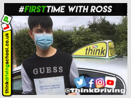 Passed with think driving school September 2020 and left this 5 star review