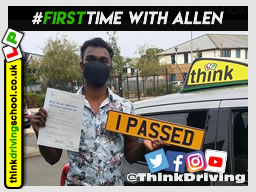 Passed with think driving school August 2020 and left this 5 star review