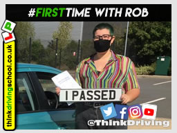 Passed with think driving school September 2020 and left this 5 star review