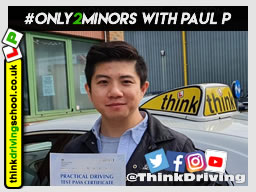 Passed with think driving school October 2020 and left this 5 star review